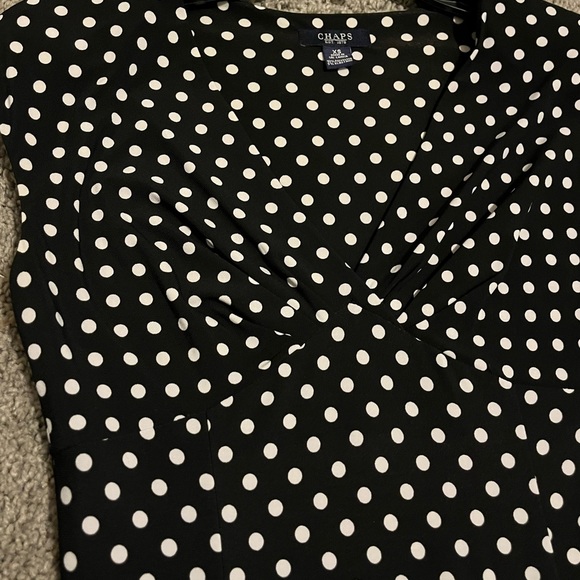 Polka dot business style dress - Picture 3 of 3